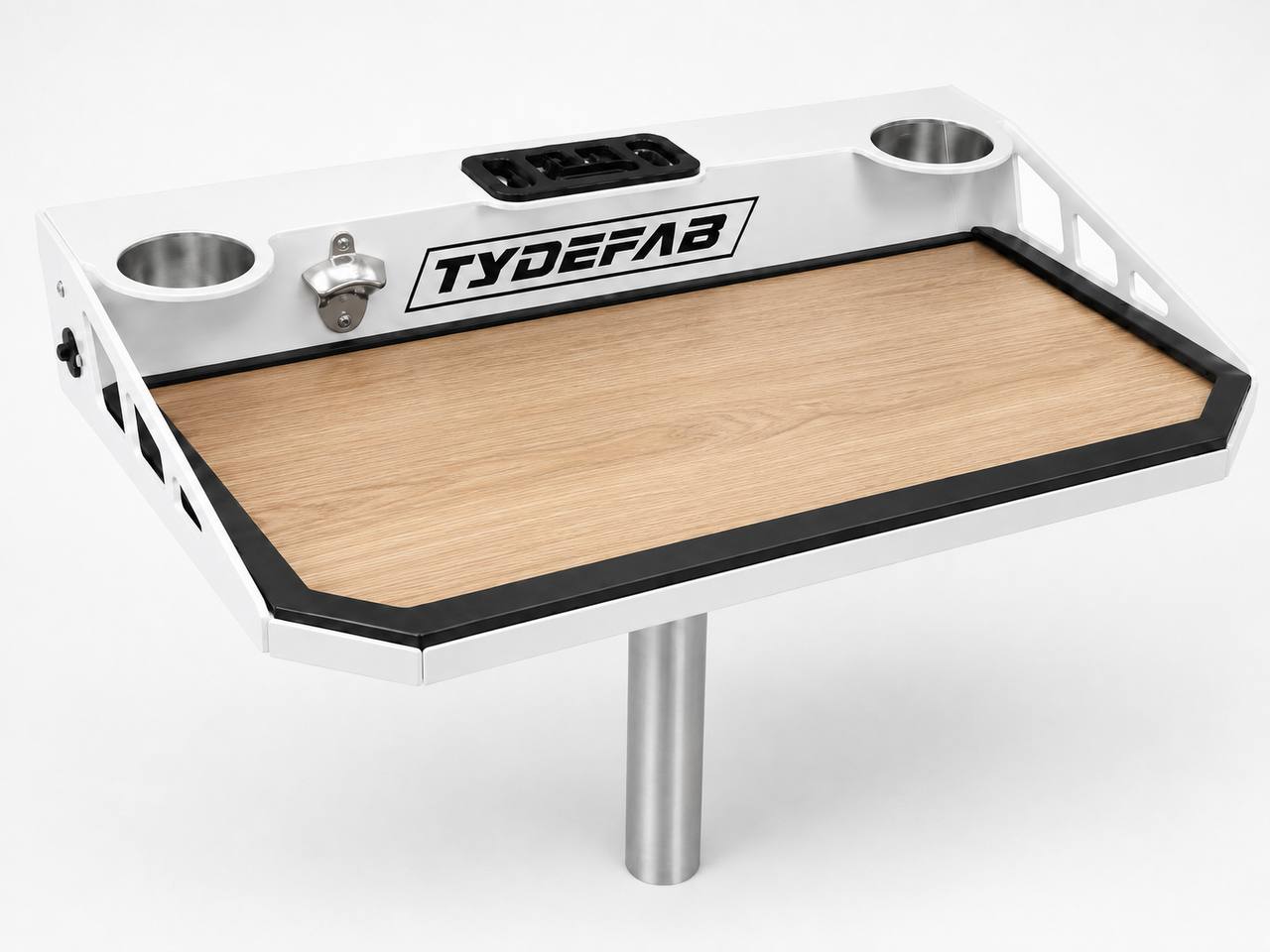 TydeFab Bait Board - White + Oak Top